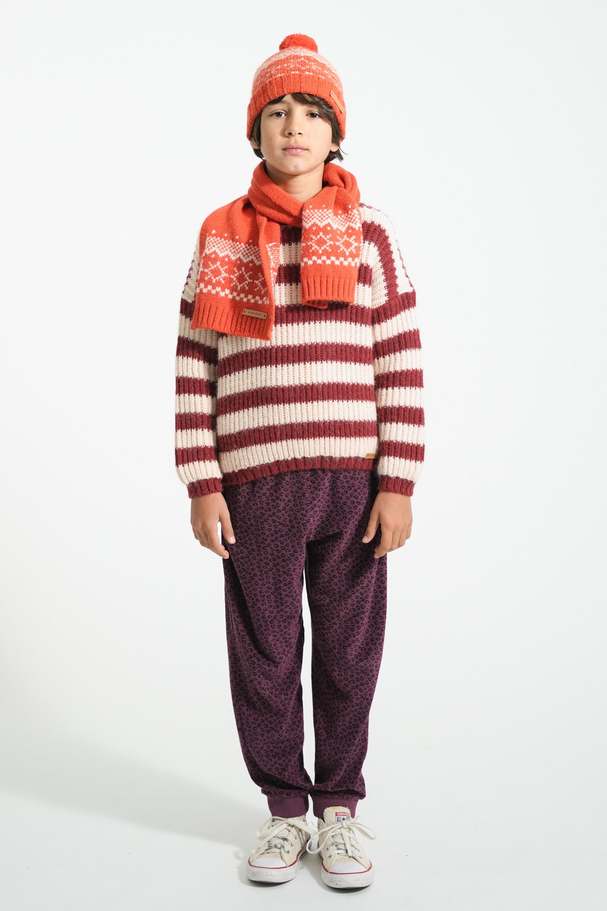 piupiuchick Knitted sweater Bordeaux