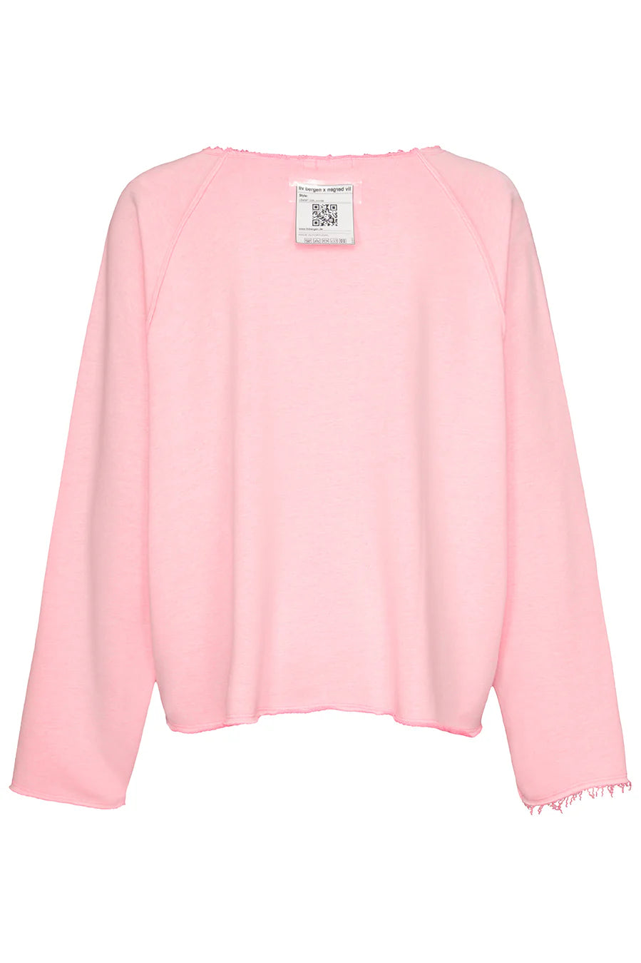 Sweater Tag in neon pink