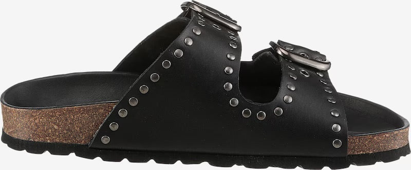 VERBENAS Randell Napa Pantolette black