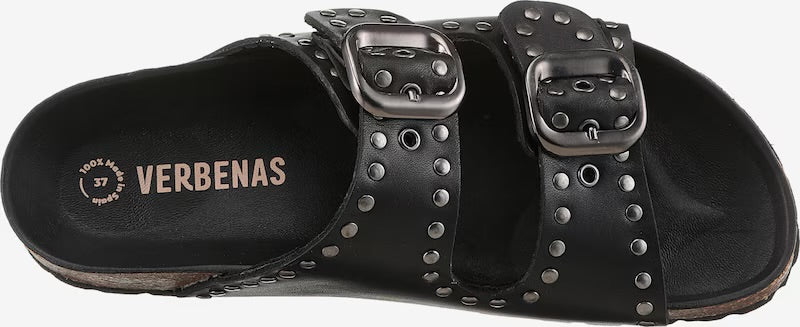 VERBENAS Randell Napa Pantolette black