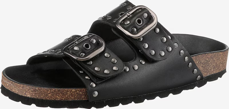 VERBENAS Randell Napa Pantolette black
