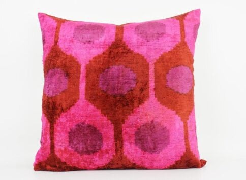 Kissenhülle pink-rosa-lila