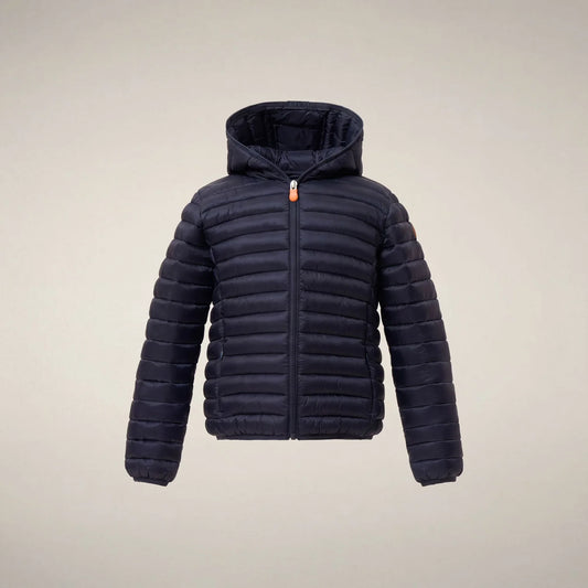 JUNGEN-STEPPJACKE MOD. DONY IN MARINEBLAU