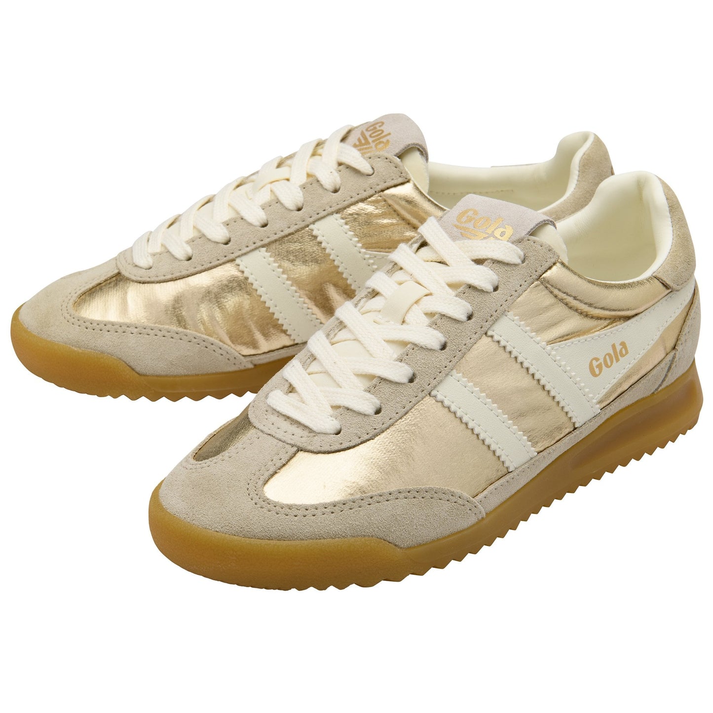 Gola Women Firefly Metallic Gold/ Off White