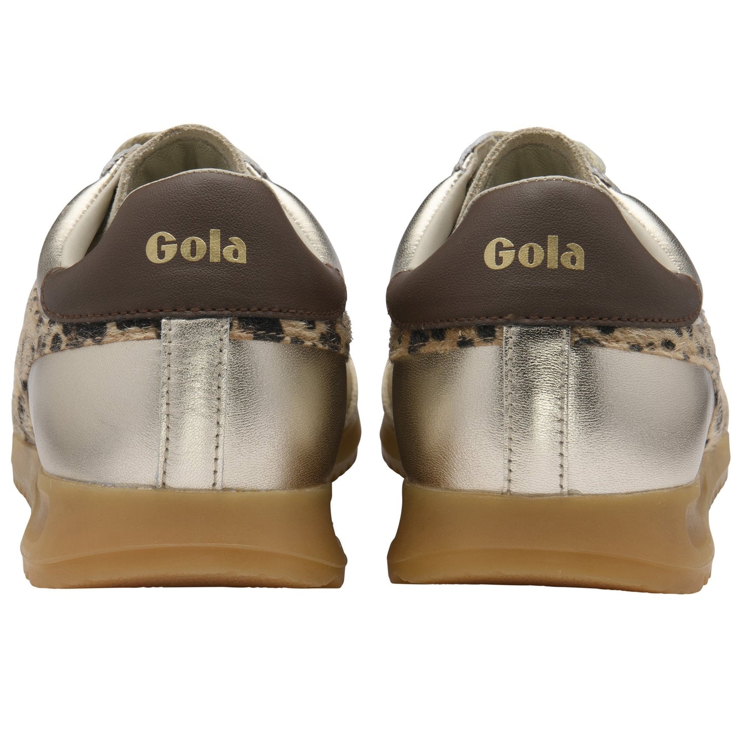 Gola Women Torpedo Glimmer Safari Gold/ Leopard/ Dark Brown