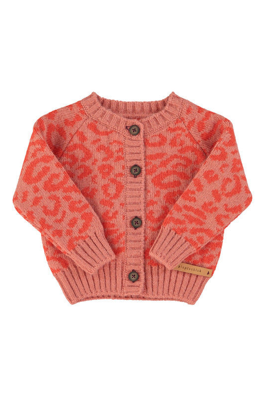 piupiuchick Baby Cardigan Animal Print