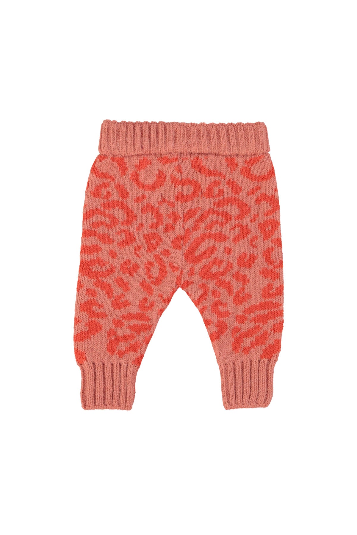 piupiuchick Knitted Baby Leggings Animal Print