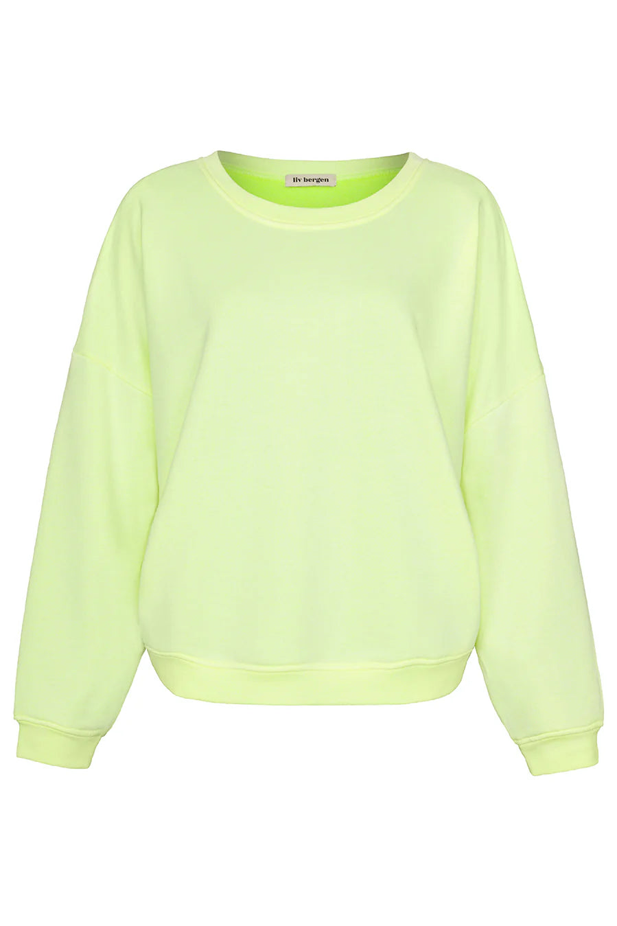 Sweater come in neon yellow