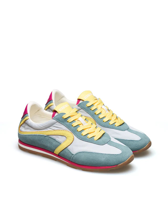 Sneaker Jamaica Savona Cielo-Magenta-Lemon