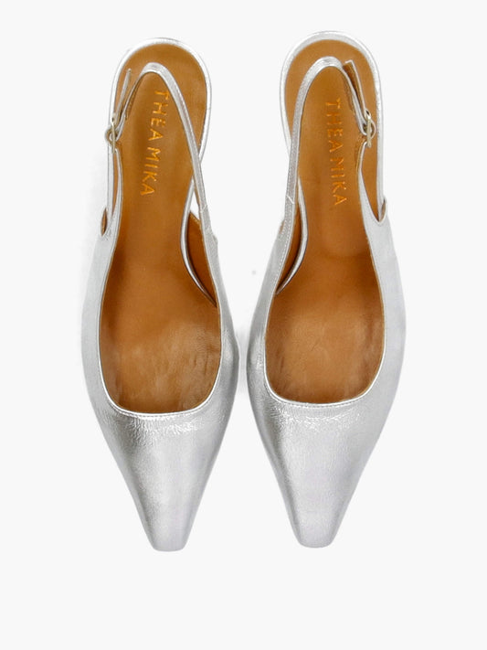 Slingpumps silber