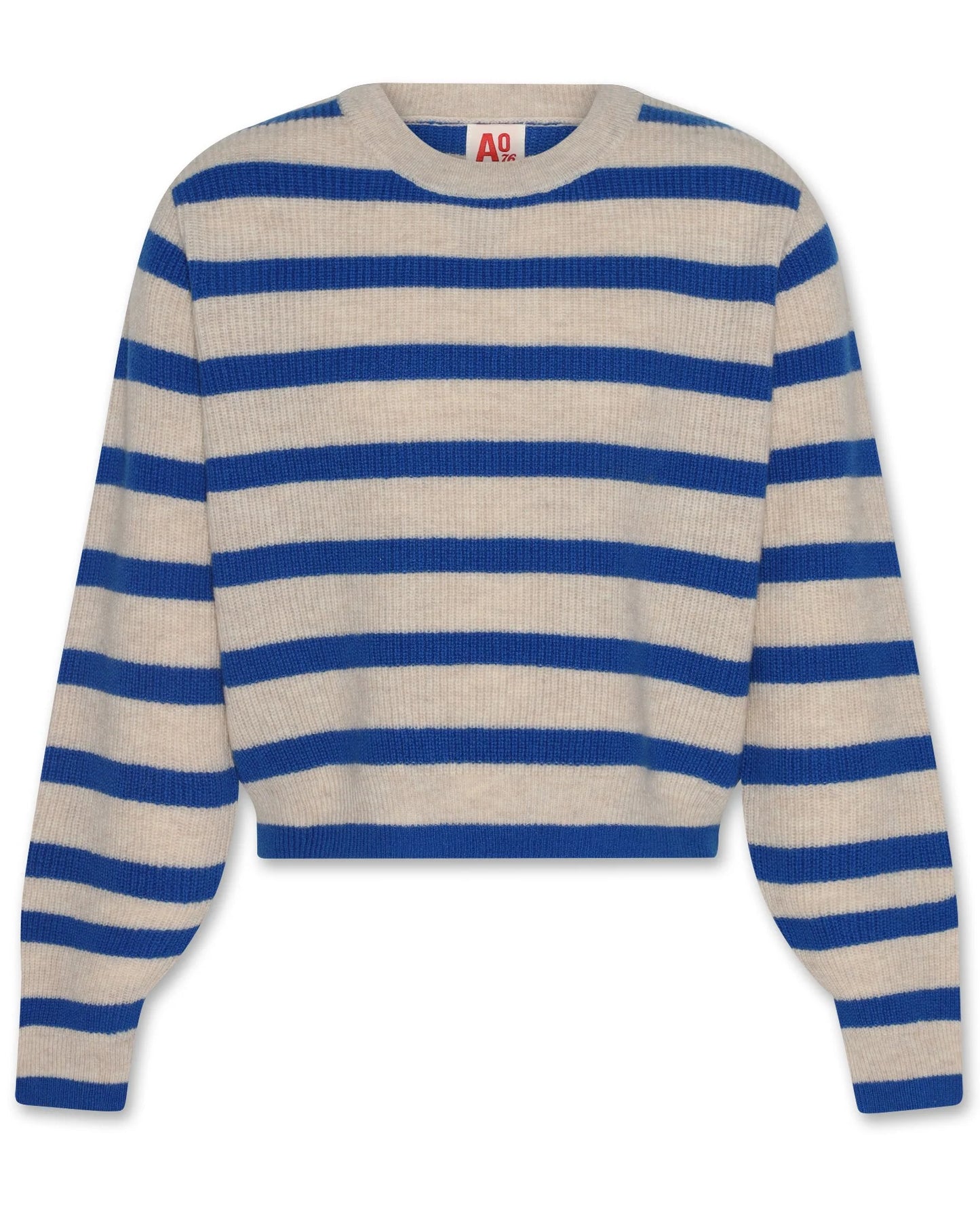 Ao choc striped c-neck